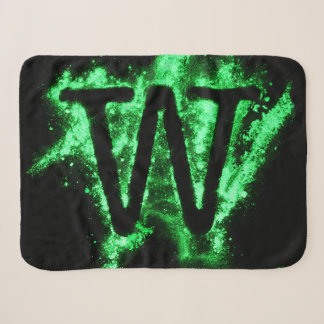Letter W Green Hauptstadt Alphabet Sherpadecke
