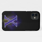 Letter X Case-Mate iPhone Hülle (Rückseite (Horizontal))