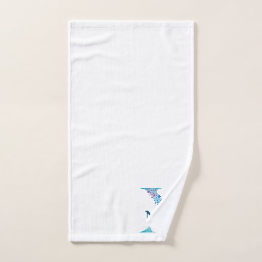 Letter X Monogram Initial Bath Gift Set (Handtuch)