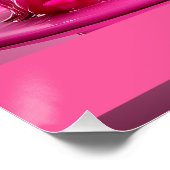 Letter X, Monogram X - Customizable Name Poster (Ecke)