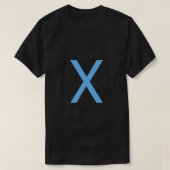 Letter X T - Shirt (Design vorne)