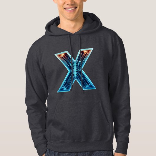 "Letter X: Xtreme Xcellence, Xtranormale Art Hoodie (Vorderseite)