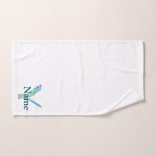 Letter Y Monogram Initial Bath Gift Set (Handtuch)