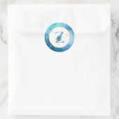 *~* LETTER Z - Aufkleber für Nautical Beach Envelo (Tasche)