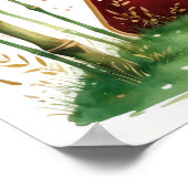 Letter Z Bamboo Fairy Poster -Chinese Alphabet Art (Ecke)