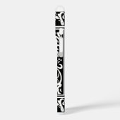 Letter Z Medieval Monogram Art Nouveau Case-Mate iPhone Hülle (Rückseite / Links)