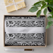 Letter Z Medieval Monogram Art Nouveau Seidenpapier (Geschenk)