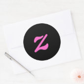 Letter z Sticker (Umschlag)