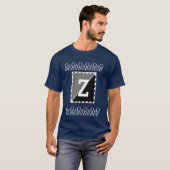 Letter Z T - Shirt - Alphabet-T-Shirts (Vorne ganz)