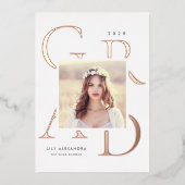 Letterboxed Foil | Ankündigung von Foto Abschluss (Vorderseite)