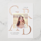 Letterboxed Foil | Ankündigung von Foto Abschluss (Vorderseite)