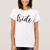 Lettered Bride T-Shirt (Vorderseite)