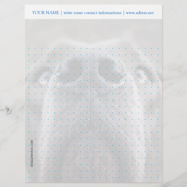 Letterhead Dot Grid (Vorderseite)