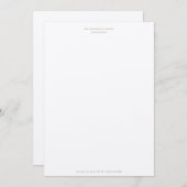 Letterhead für die Kirche von Yeshua Jesus Christu Dankeskarte (Vorne/Hinten)