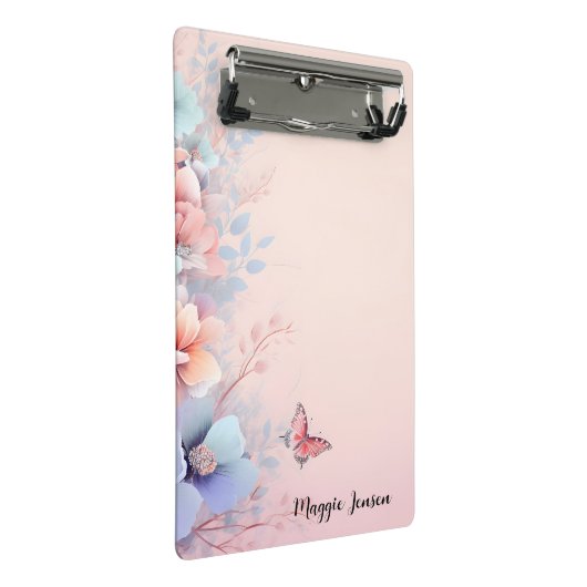 Letterhead Mini Klemmbrett (Schrägansicht)