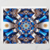 Letterhead mit argentinischem Farbdesign (Vorne/Hinten)