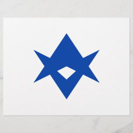 Letterhead mit Flag Toyota City, Japan Briefbogen