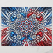 Letterhead mit französischem Farbdesign (Vorderseite)