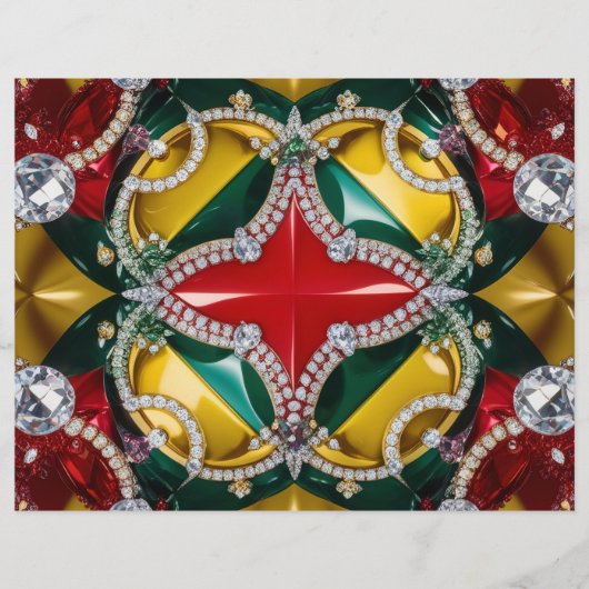 Letterhead mit Los Angeles Colors Design (Vorderseite)