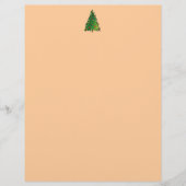 Letterhead mit Weihnachtsbaumdekoration (Vorderseite)