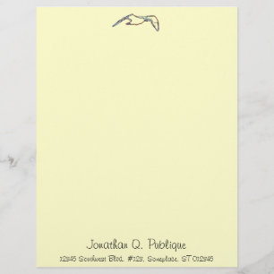 Letterhead - Neon Seagull Briefbogen