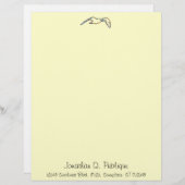 Letterhead - Neon Seagull Briefbogen (Vorne/Hinten)