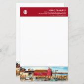 Letterhead Rockport Hafen Massachusetts (Vorne/Hinten)