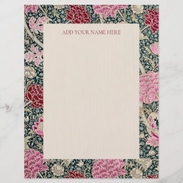 LETTERHEAD : WILLIAM MORRIS : CRAY BRIEFBOGEN