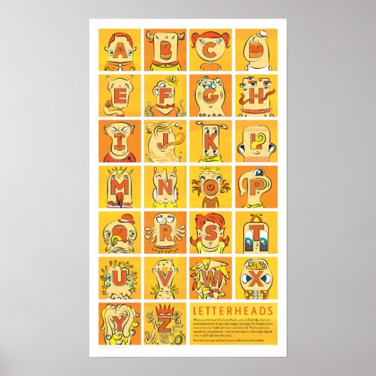 LetterHeads Poster (Vorne)