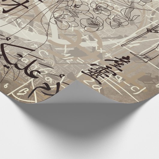 Lettering Geschenkpapier (Ecke)