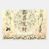 Lettering Geschenkpapier Set (Vorderseite 2)