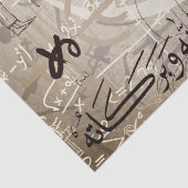 Lettering Seidenpapier (Detail)