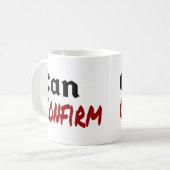 LetterKenny Funny Spaß Canada bestätigen Kaffeetasse (Vorderseite Links)