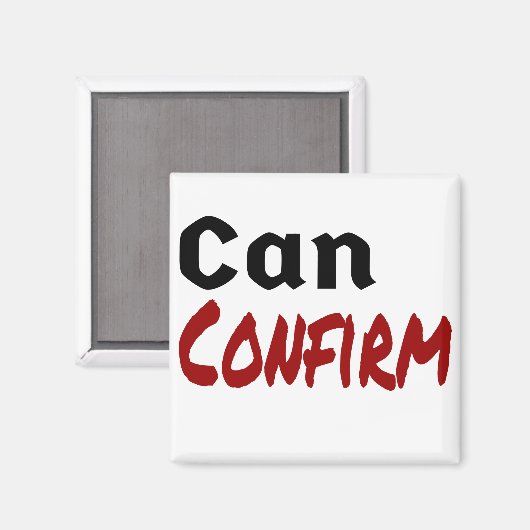 LetterKenny Funny Spaß Canada bestätigen Magnet (Vorderseite/Rückseite)