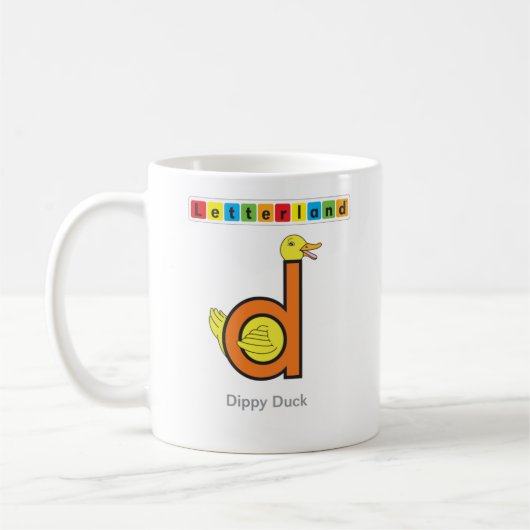 Letterland | DDTasse Kaffeetasse (Links)
