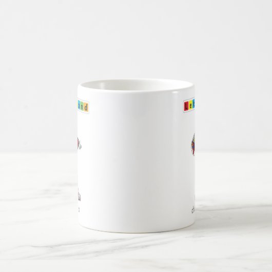 Letterland | Eisenbahn-Tasse Kaffeetasse (Mittel)