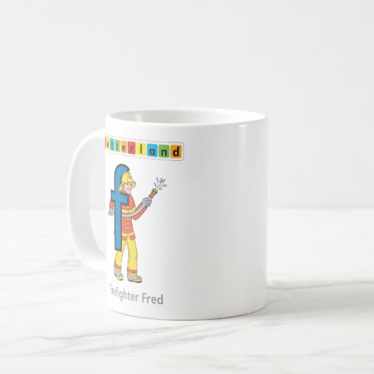 Letterland | FF Tasse (Vorderseite Links)