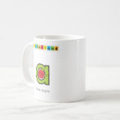Letterland | Om-Tasse Kaffeetasse (Vorderseite Links)