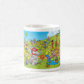 Letterland | Spielplatz-Tasse Kaffeetasse (Mittel)