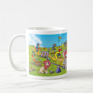 Letterland | Spielplatz-Tasse Kaffeetasse