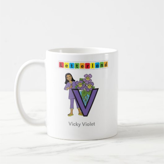 Letterland | Tasse Vv (Links)