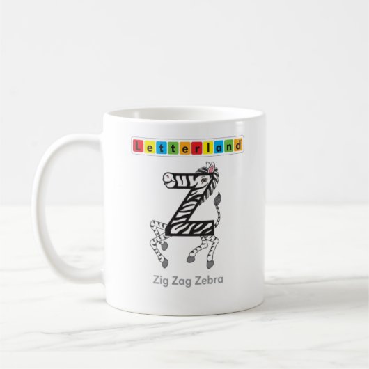 Letterland | Zz Tasse (Links)