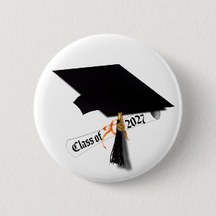 Letterman Abschlussjahrgang 2027 Button