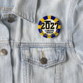 Letterman Abschlussjahrgang 2027 Button (Beispiel)