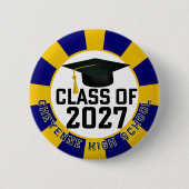 Letterman Abschlussjahrgang 2027 Button (Vorderseite)