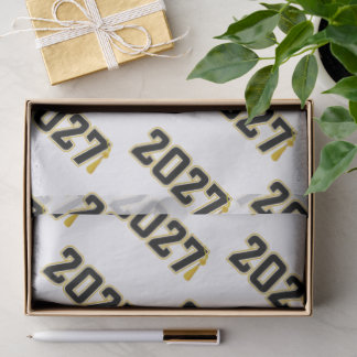 Letterman Abschlussjahrgang 2027 Seidenpapier