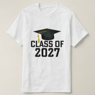 Letterman Abschlussjahrgang 2027 T-Shirt