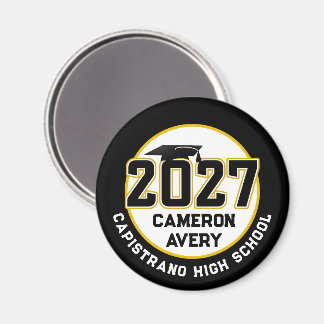 Letterman Abschlussklasse 2027 Abitur Magnet
