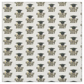 Letterman Abschlussklasse 2027 Abschlussfeier Stoff (Muster)