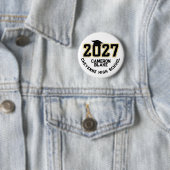 Letterman Abschlussklasse 2027 Diplomierung Button (Beispiel)